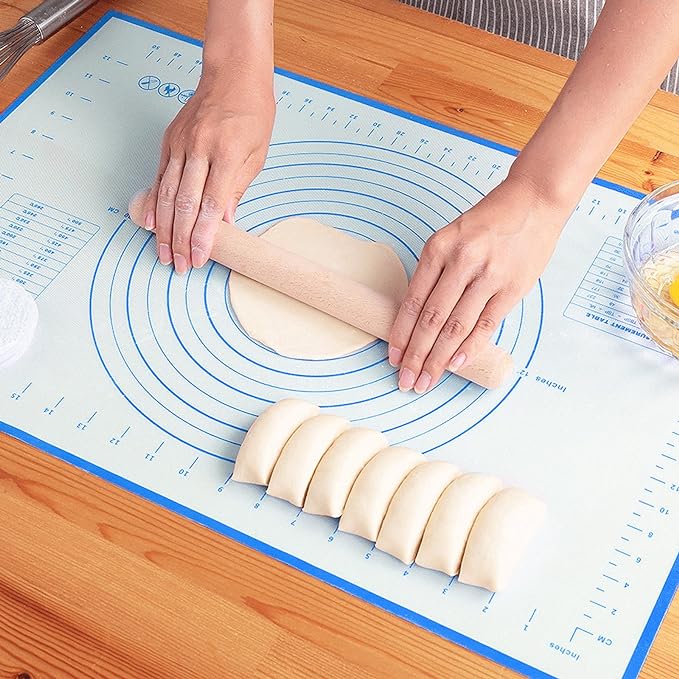 Silicone Baking Mat，Non Stick Rolling Dough
