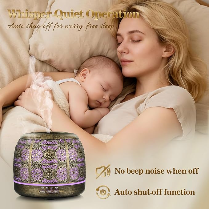 ARVIDSSON Essential Oil Diffuser, 500ml Aromatherapy Diffuser