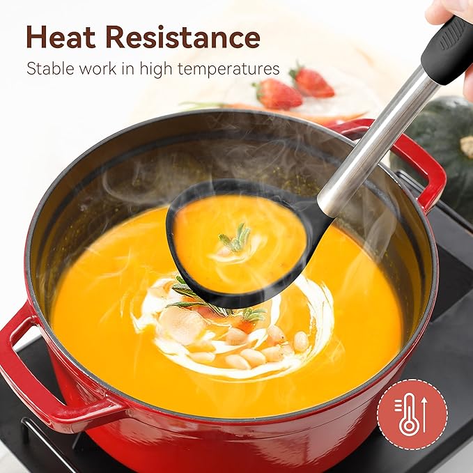 Silicone Cooking Utensils Set, NCUE 35 Pcs Kitchen Utensils Set