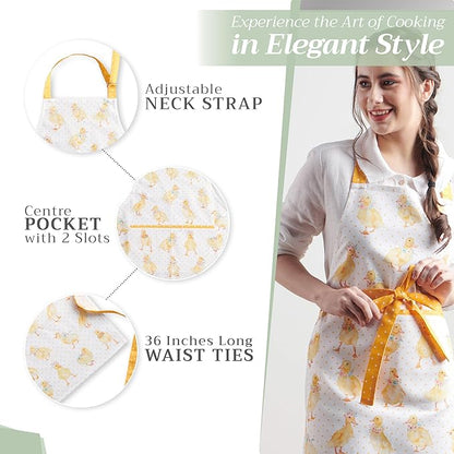 Maison d' Hermine 100% Cotton Apron