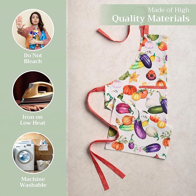Maison d' Hermine 100% Cotton Apron
