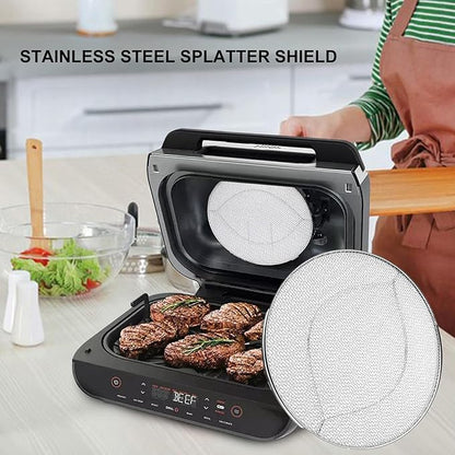 2-Pack Splatter Shield for Ninja Foodi FG551, 304 Stainless Steel Reusable