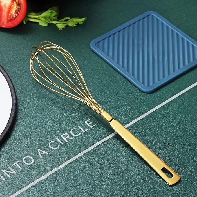 Gold Whisk, Berglander Whisk For Cooking
