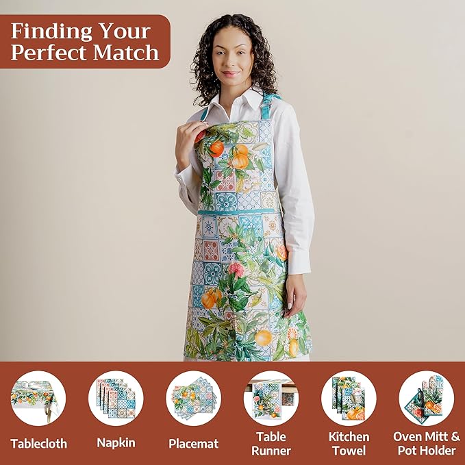 Maison d' Hermine 100% Cotton Apron