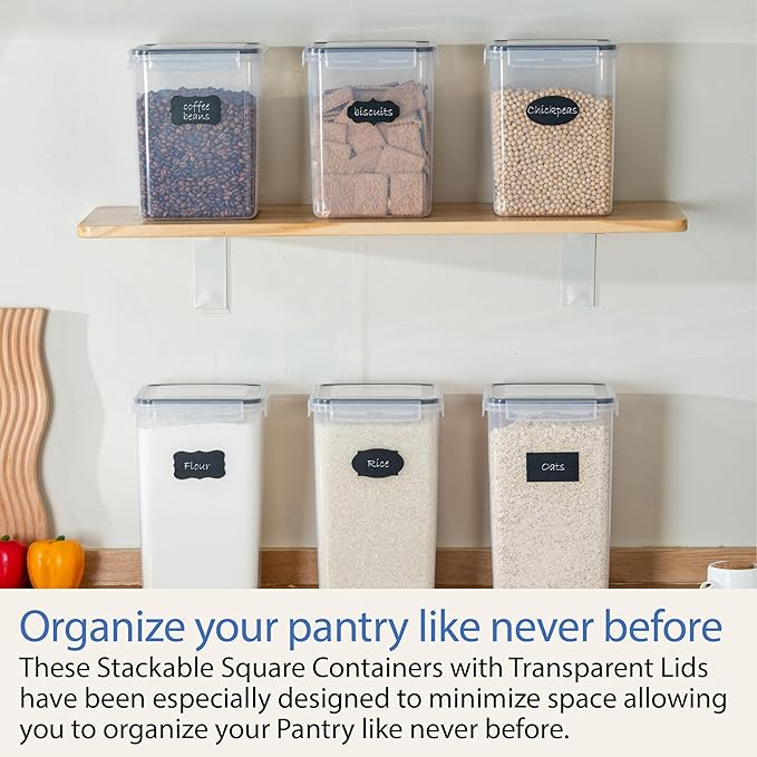 Chef's Path Large Airtight Food Storage Containers