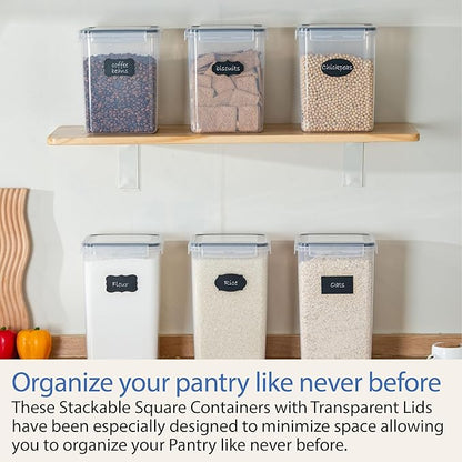 Chef's Path Large Airtight Food Storage Containers