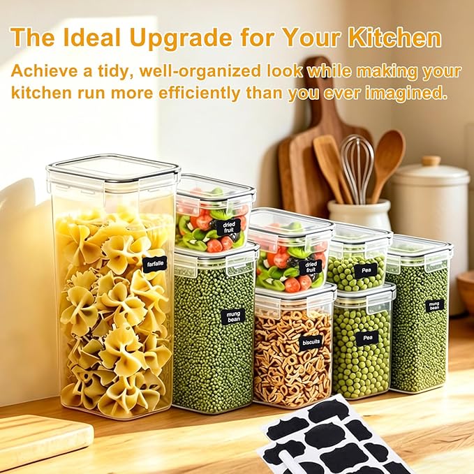 32 Pack Airtight Food Storage Containers