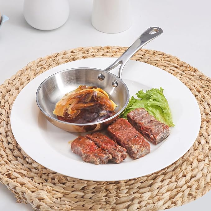 Mini Sauce Pan, Tri-Ply Stainless Steel Pot