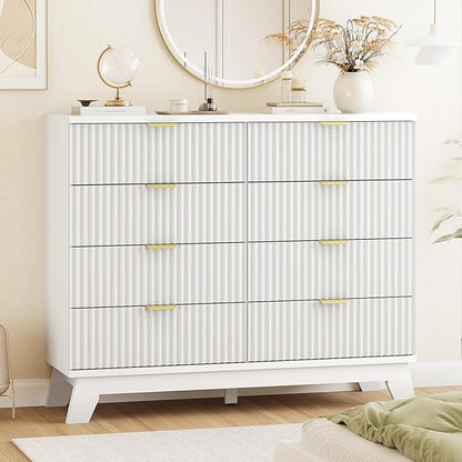 Fluted Dresser for Bedroom