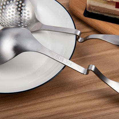 IMEEA Hot Pot Ladle Set Slotted Spoons