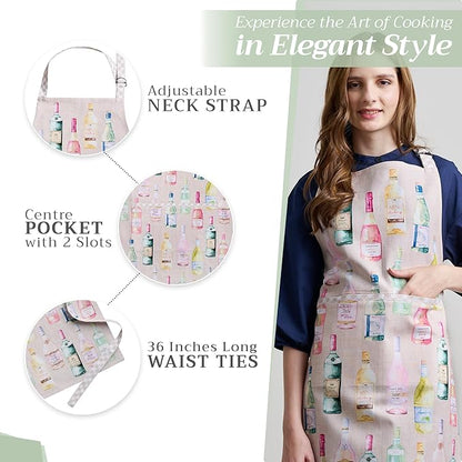 Maison d' Hermine 100% Cotton Apron
