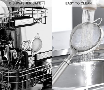 304 Stainless Steel Fine Mesh Strainers
