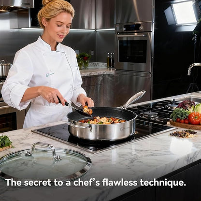 LOLYKITCH 6 QT Large Skillet