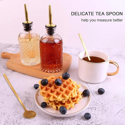 Glass Syrup Dispenser Set