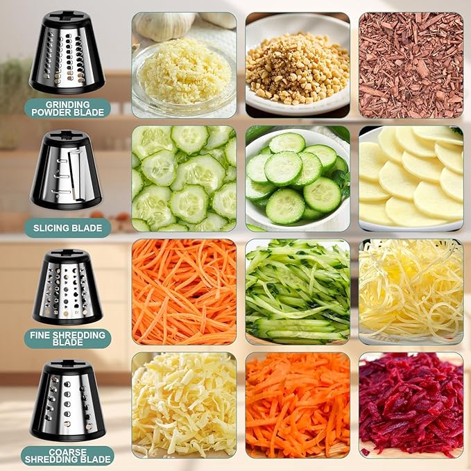 Slicer Shredder Attachment for Kitchenaid Stand Mixer, Salad Machine