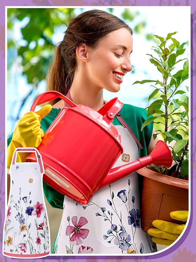 Bencailor 6 Pcs Spring Kitchen Aprons