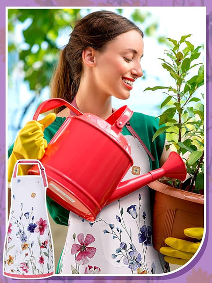 Bencailor 6 Pcs Spring Kitchen Aprons