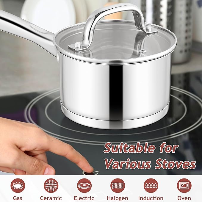 E-far Stainless Steel Saucepan