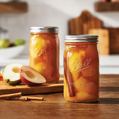 Ball Wide Mouth Glass Mason Jars