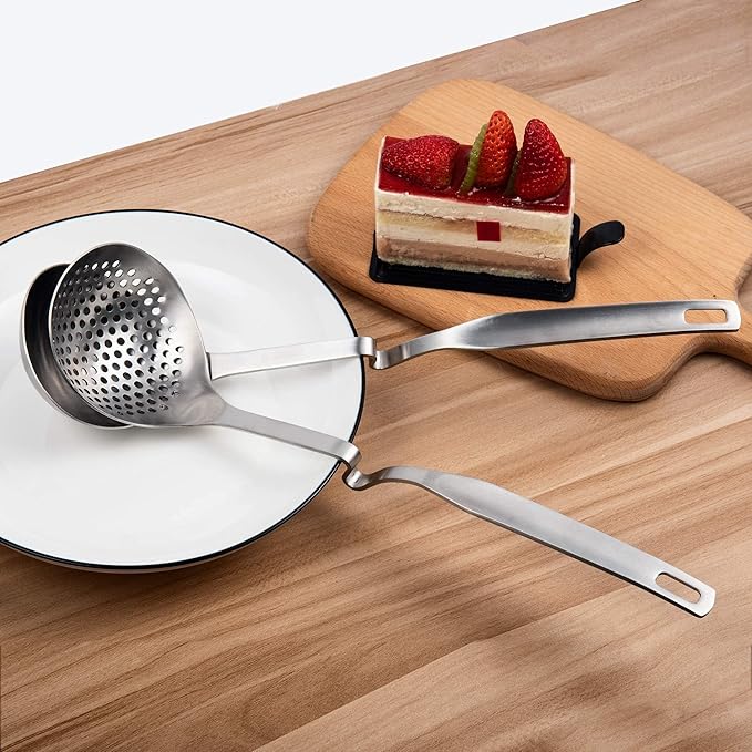 IMEEA Hot Pot Ladle Set Slotted Spoons