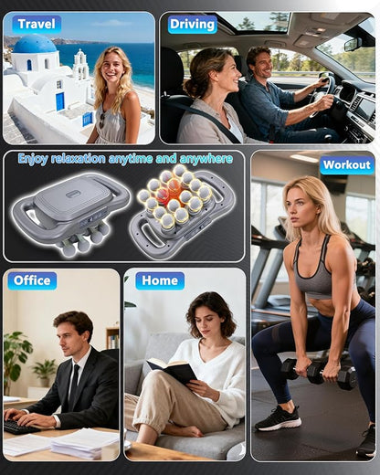 16-Head Massage Gun, Deep Tissue Percussion Massager