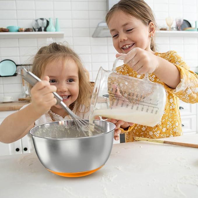 KITEISCAT Stainless Steel Mixing Bowls