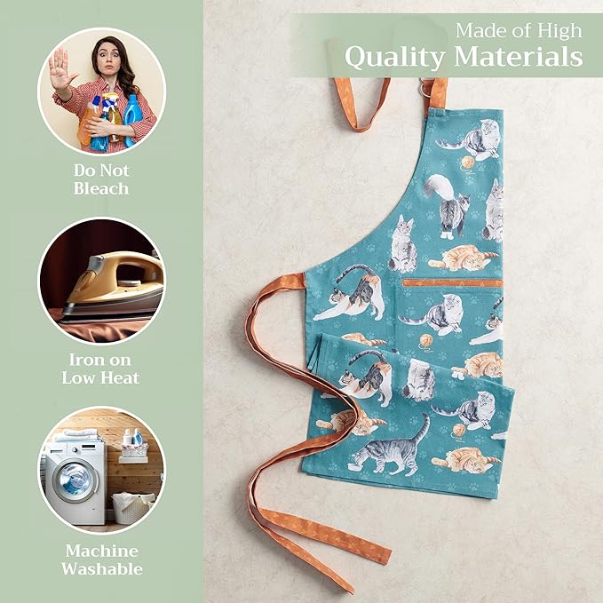 Maison d' Hermine 100% Cotton Apron