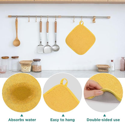 GeeRic Microfiber Dish Drying Mat, Super Absorbent Kitchen Dish Drying Pad