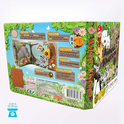 BEST LEARNING Book Reader Animal Kingdom - Educational Talking Sound Toy to Learn Animals with Quiz Games for Kids Ages 3 to 8 Years Old | Ideal 3-5 Boy or Girl Birthday Gift