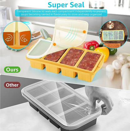 Ztomine Silicone Freezer Tray
