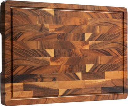 Walnut Wood Cutting Board, End Grain Wooden Cutting Boards