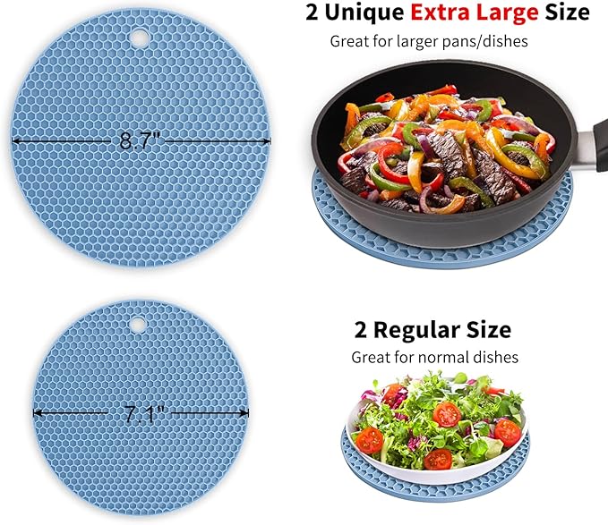Silicone Trivet Mats