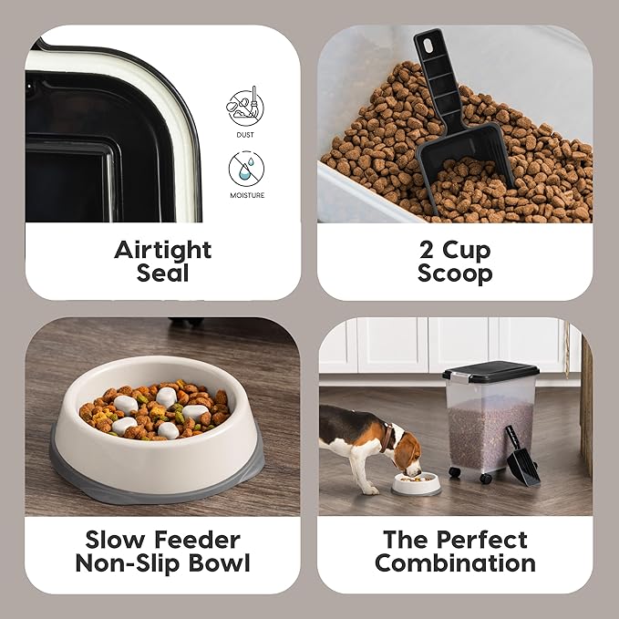 IRIS USA Airtight Dog Food Storage Container