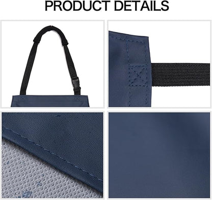 Homsolver 2 Pack Waterproof Rubber Aprons, Heavy Duty Butcher