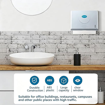 Folded Paper Towel Dispenser Wall: Modunful Compact ABS Dispenser