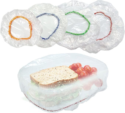 Culinary Elements Reusable Bowl Covers, Fits Small Bowls, 4 Sizes