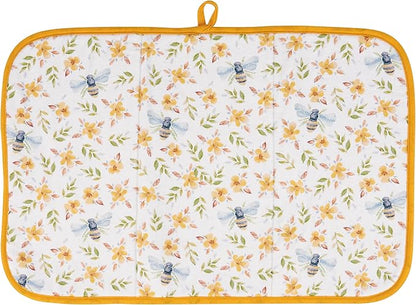 Primitives by Kathy Decorative Kitchen Drying Mat, Full Color Design,