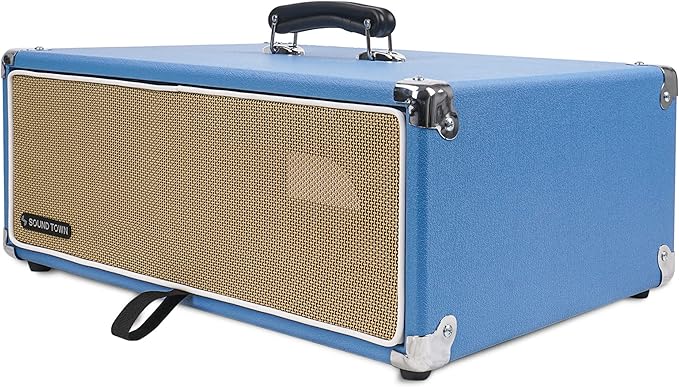 Sound Town Vintage 3U Amp Rack Case, 12.5" Depth
