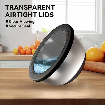 KITEISCAT Stainless Steel Mixing Bowls