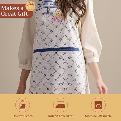Maison d' Hermine 100% Cotton Apron