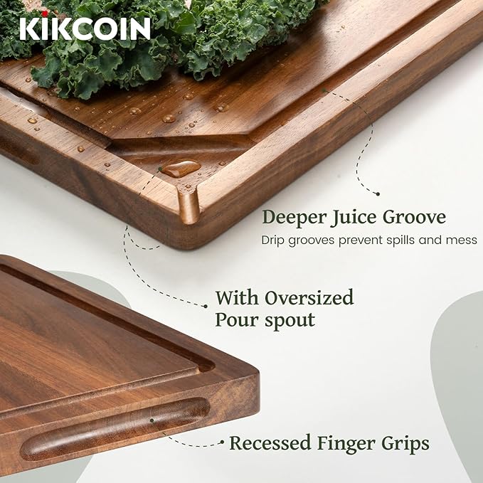Kikcoin Acacia Wood Cutting Boards