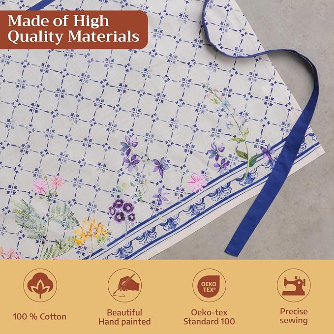 Maison d' Hermine 100% Cotton Apron