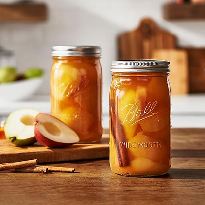 Ball Wide Mouth Glass Mason Jars