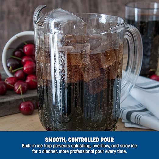 Carlisle FoodService Products Versapour Clear Pitcher Tall Pitcher