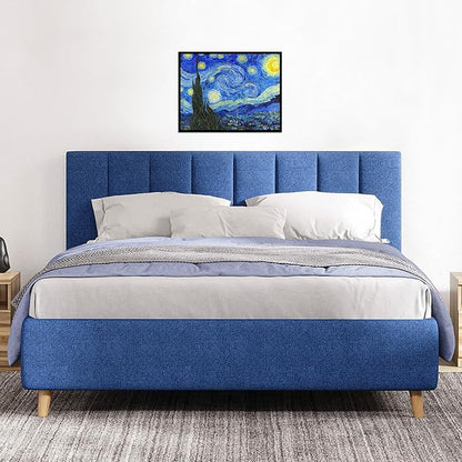 100 Piece Puzzles for Kids Starry Night 100 Piece Puzzle Famous Oil Painting Puzzles for Adults 100 Pieces Classic Art Puzzles by Vincent Van Gogh Puzzle for Kids Ages 6-10 Senior Gift