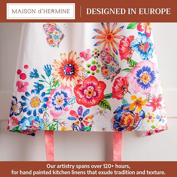 Maison d' Hermine 100% Cotton Apron