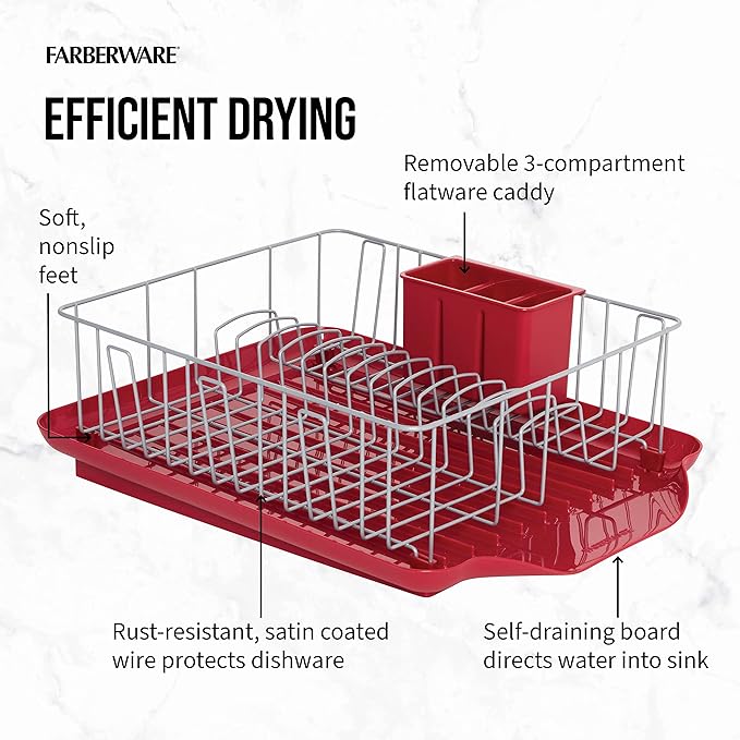 Farberware Classic Large Rust Resistant Full Dishrack