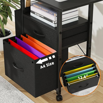 GYIIYUO 2 Drawer File Cabinet