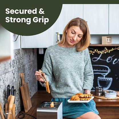 Toaster Tongs With Magnet | Kitchen Utensils