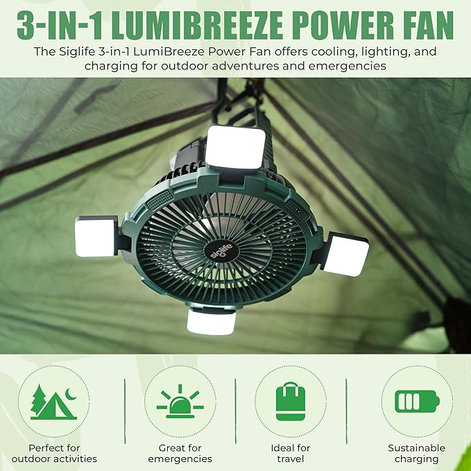 Solar Camping Fan – Camping Fan Solar Powered